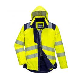 Portwest波伟斯特 防风防雨防寒反光服分段式逆向反光带 Ezee Zip 专利拉链T400
