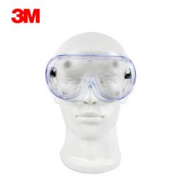 3M 防化学护目镜 1621AF 防雾 1副