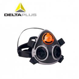 代尔塔DeltaPlus 105014 半面具 化工喷漆面具 防颗粒物双滤盒面具