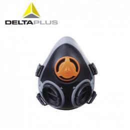 代尔塔DeltaPlus 105014 半面具 化工喷漆面具 防颗粒物双滤盒面具