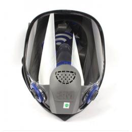 3M FF-402 硅胶全面罩防喷漆化工防喷溅双滤盒防毒面具