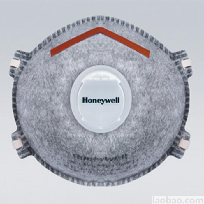 霍尼韦尔Honeywell抛弃型防尘口罩高性能有机气体防护带阀口罩1005593