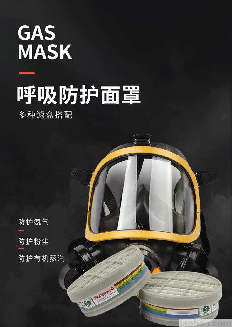 霍尼韦尔Honeywell经济型硅胶双滤盒半面罩B290