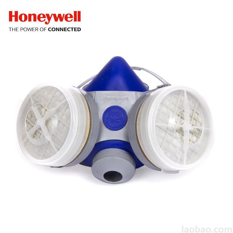 霍尼韦尔Honeywell经济型硅胶双滤盒半面罩B290